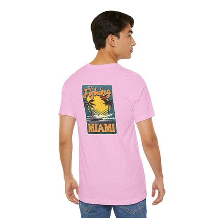Miami Fishing Unisex Short Sleeve Tee - Perfect for Fishing Lovers - Get Tight Gear