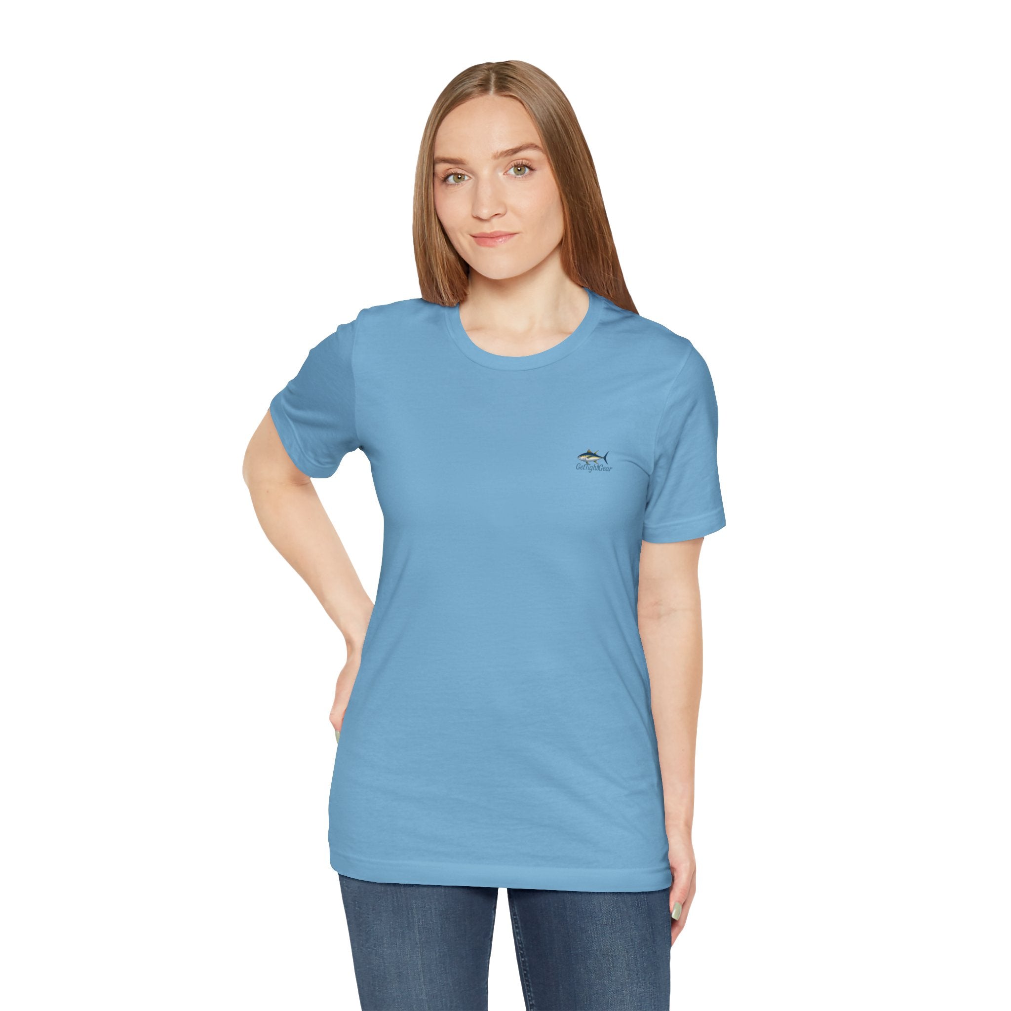 Miami Fishing Unisex Short Sleeve Tee - Perfect for Fishing Lovers - Get Tight Gear