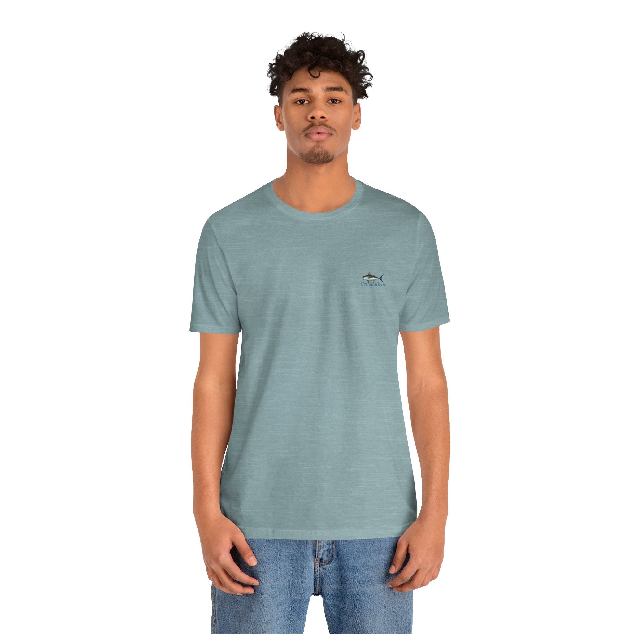 Miami Fishing Unisex Short Sleeve Tee - Perfect for Fishing Lovers - Get Tight Gear