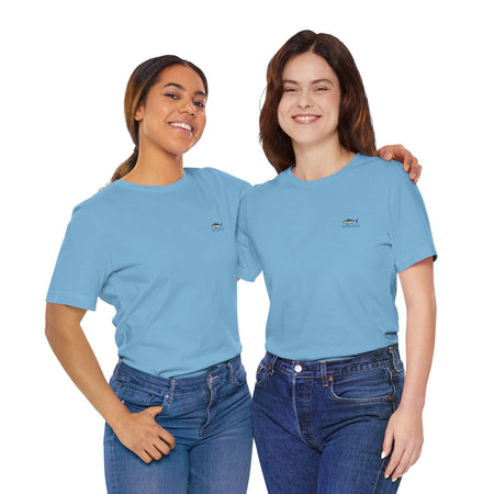 Miami Fishing Unisex Short Sleeve Tee - Perfect for Fishing Lovers - Get Tight Gear