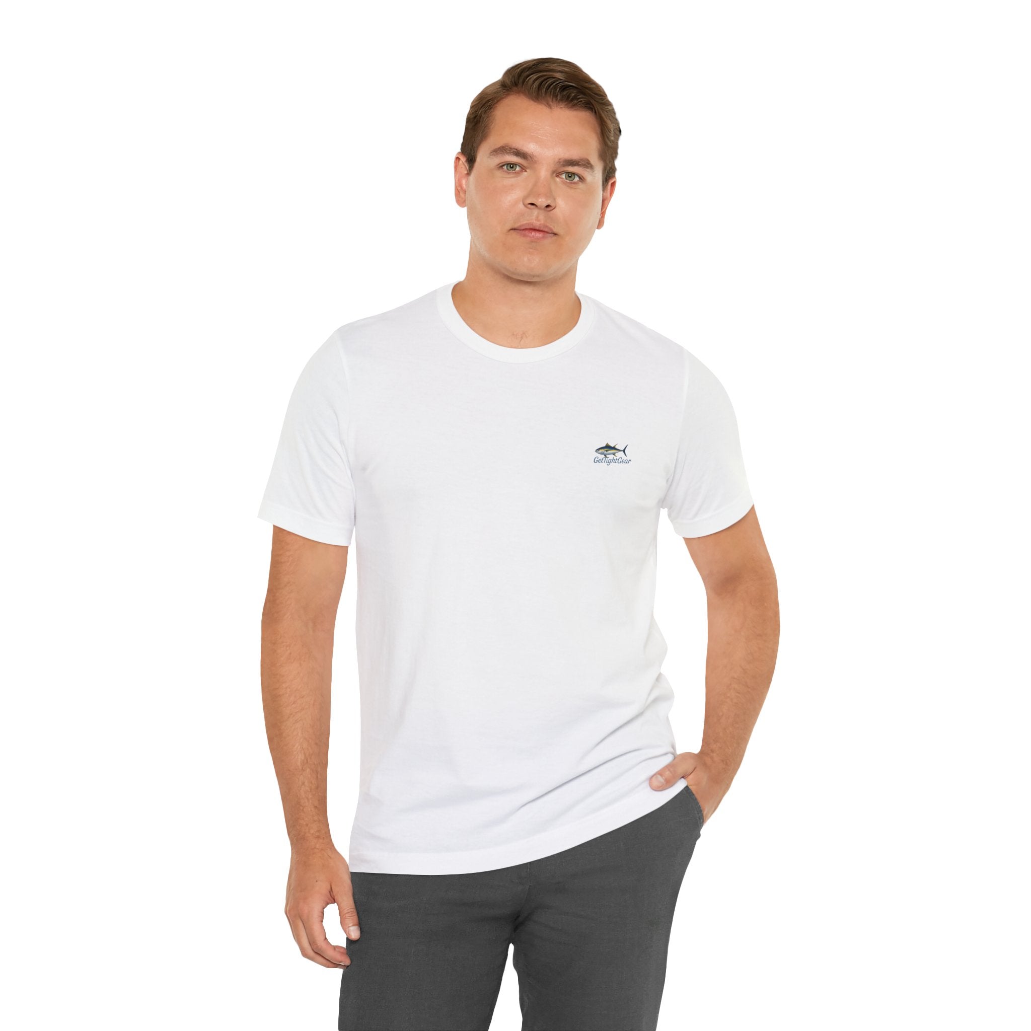 Miami Fishing Unisex Short Sleeve Tee - Perfect for Fishing Lovers - Get Tight Gear