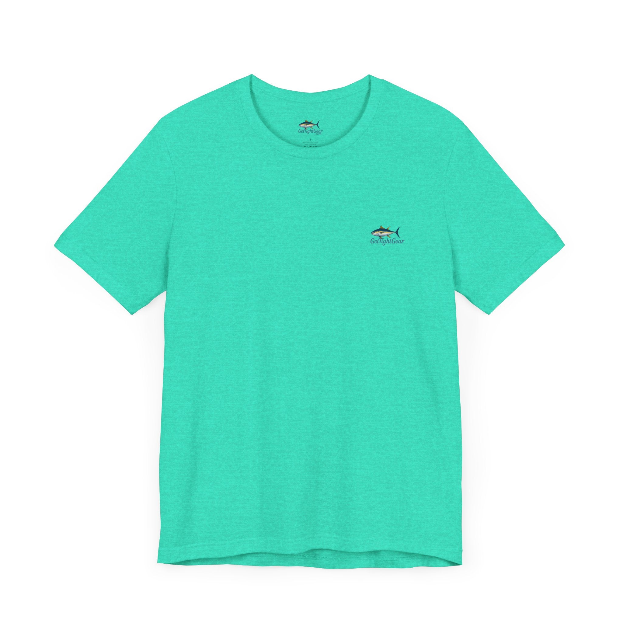 Miami Fishing Unisex Short Sleeve Tee - Perfect for Fishing Lovers - Get Tight Gear