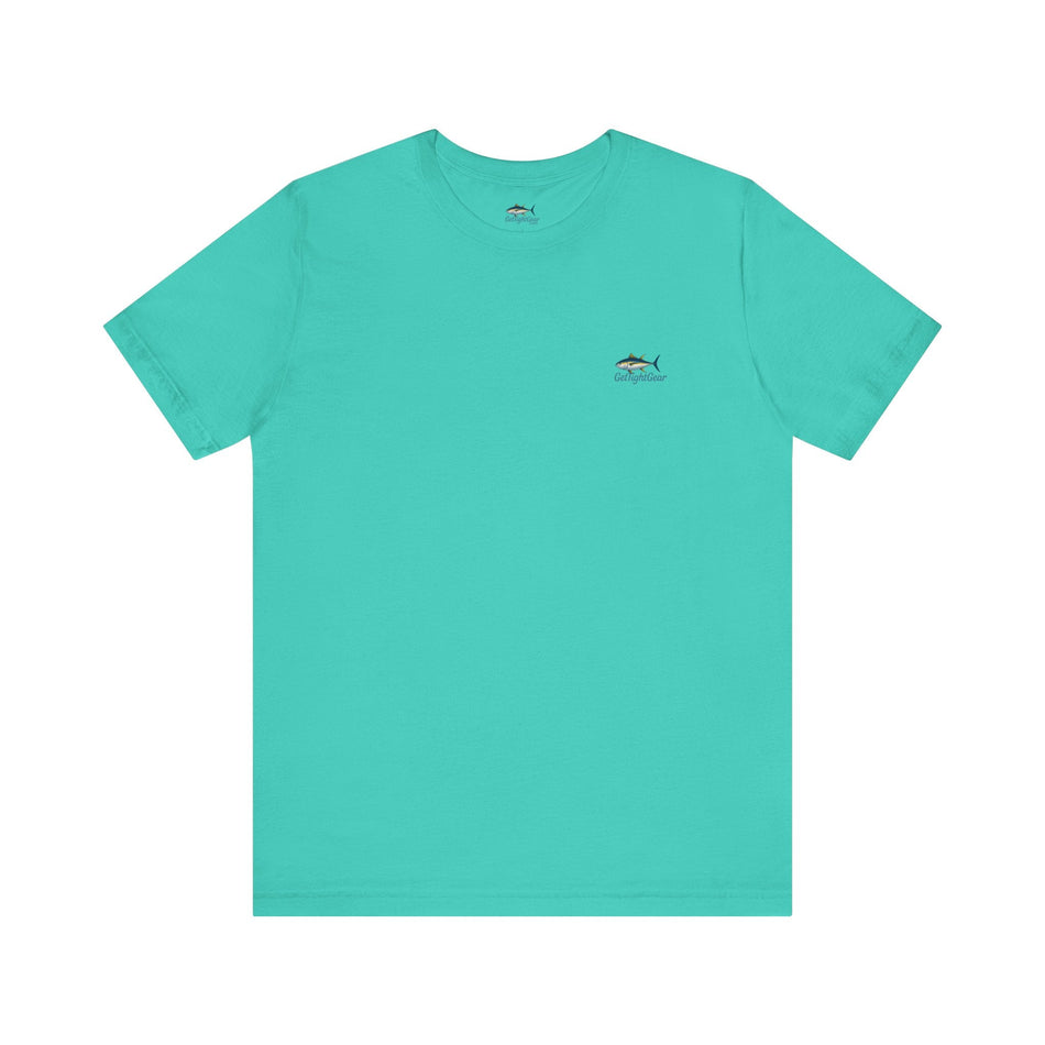 Miami Fishing Unisex Short Sleeve Tee - Perfect for Fishing Lovers - Get Tight Gear