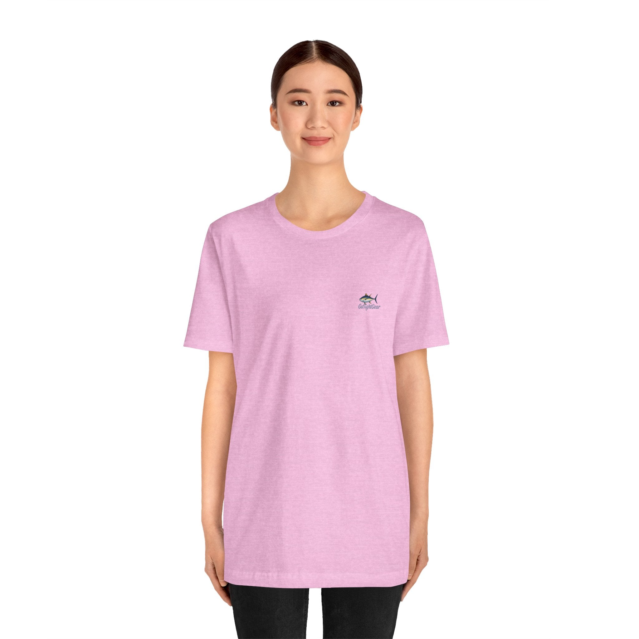 Miami Fishing Unisex Short Sleeve Tee - Perfect for Fishing Lovers - Get Tight Gear