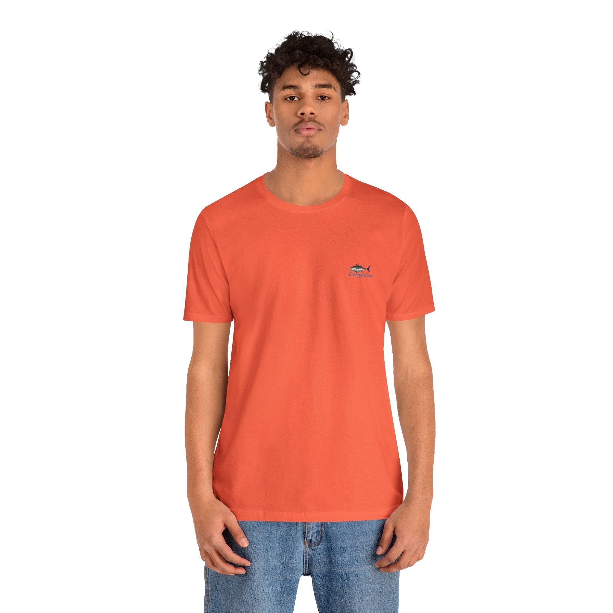 Miami Fishing Unisex Short Sleeve Tee - Perfect for Fishing Lovers - Get Tight Gear