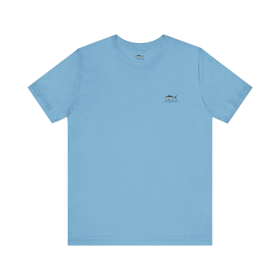 Miami Fishing Unisex Short Sleeve Tee - Perfect for Fishing Lovers - Get Tight Gear