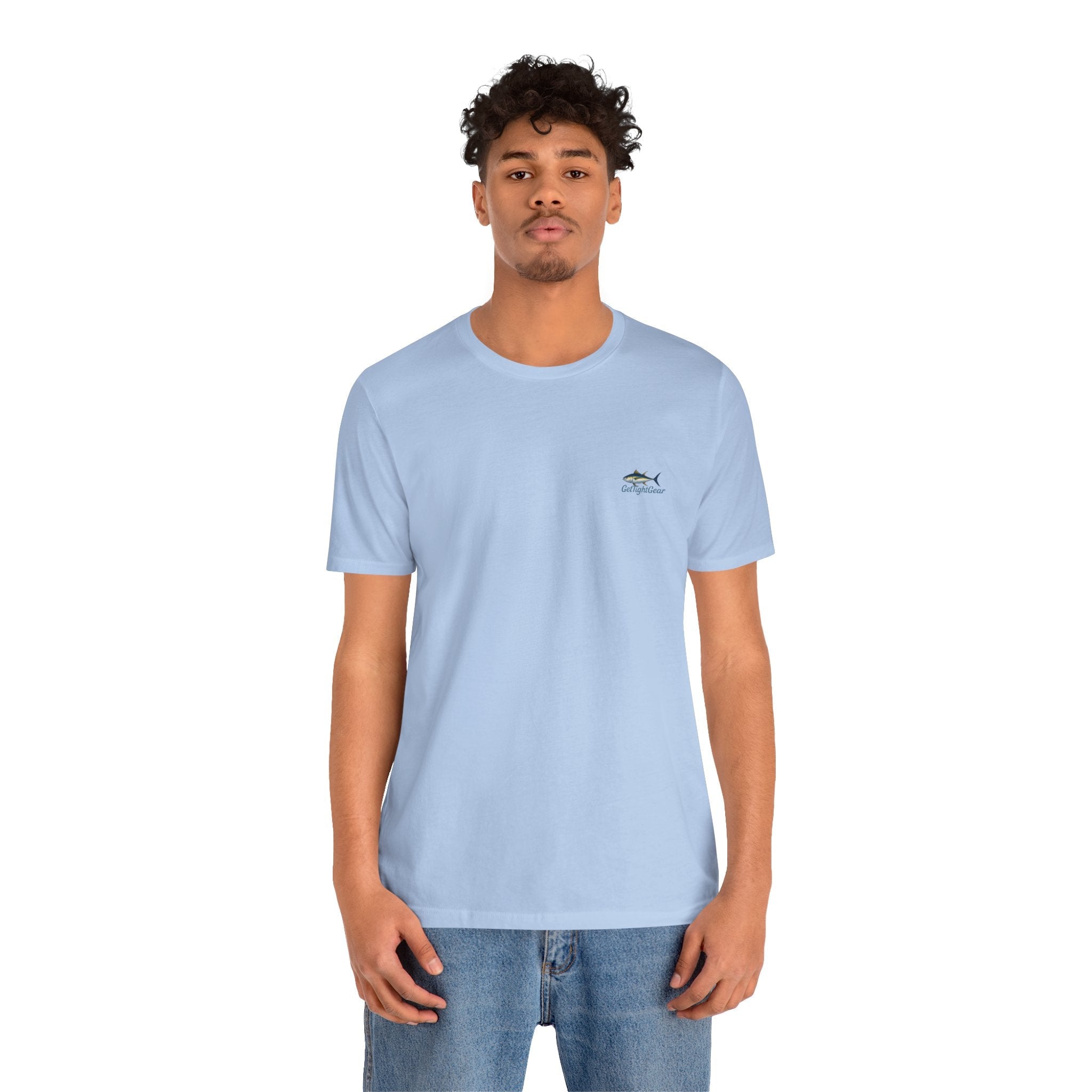 Miami Fishing Unisex Short Sleeve Tee - Perfect for Fishing Lovers - Get Tight Gear