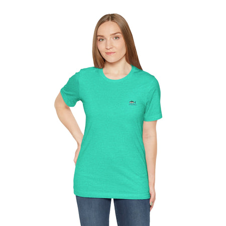 Miami Fishing Unisex Short Sleeve Tee - Perfect for Fishing Lovers - Get Tight Gear