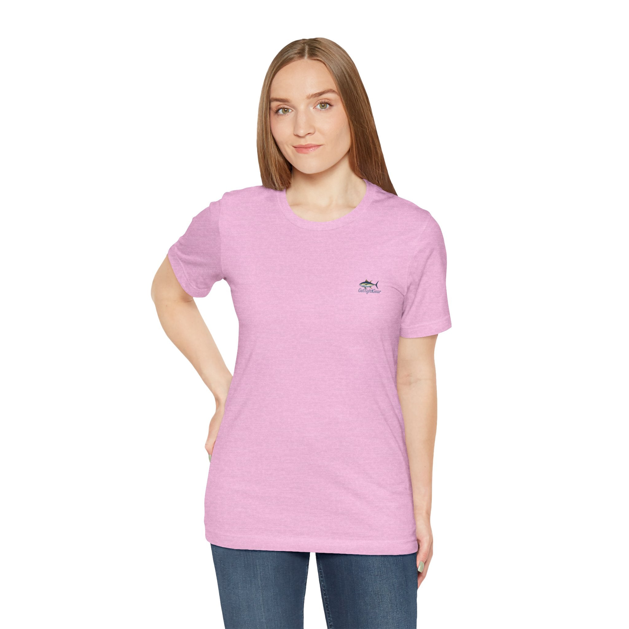 Miami Fishing Unisex Short Sleeve Tee - Perfect for Fishing Lovers - Get Tight Gear