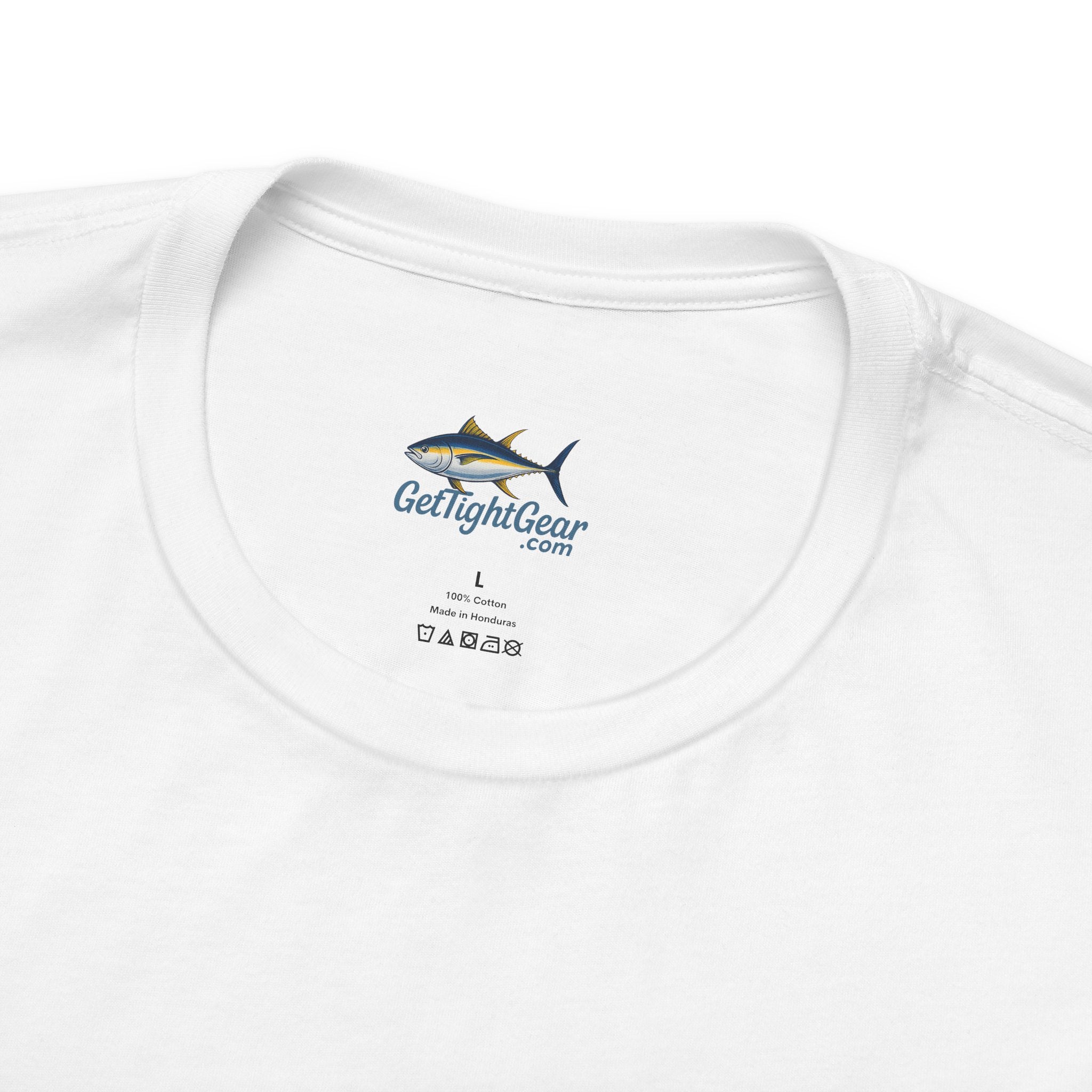 Miami Fishing Unisex Short Sleeve Tee - Perfect for Fishing Lovers - Get Tight Gear
