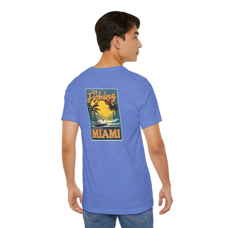 Miami Fishing Unisex Short Sleeve Tee - Perfect for Fishing Lovers - Get Tight Gear
