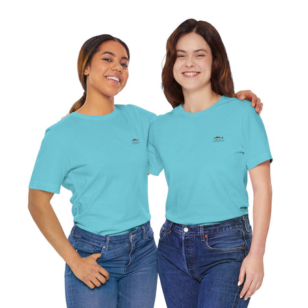 Miami Fishing Unisex Short Sleeve Tee - Perfect for Fishing Lovers - Get Tight Gear