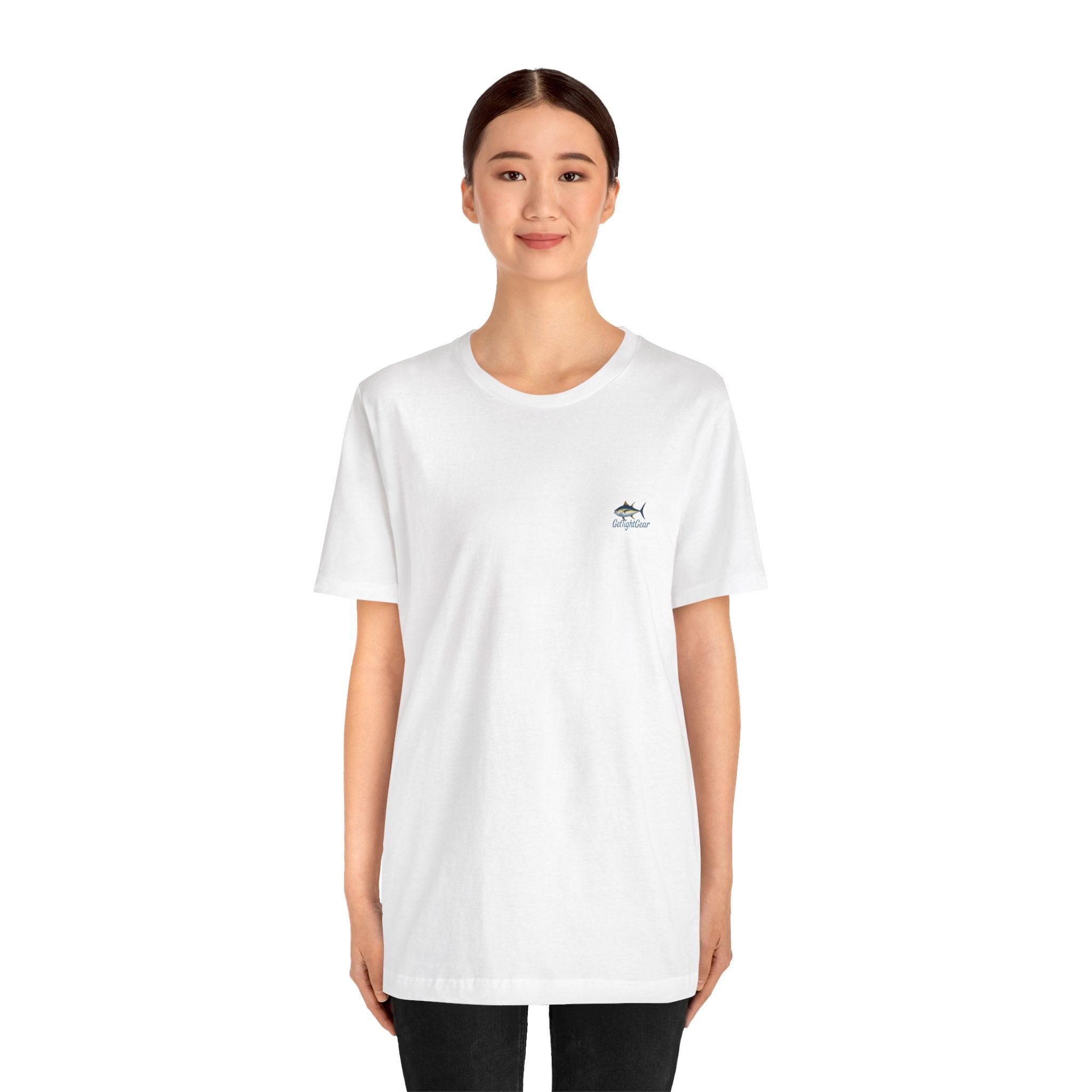 Miami Fishing Unisex Short Sleeve Tee - Perfect for Fishing Lovers - Get Tight Gear