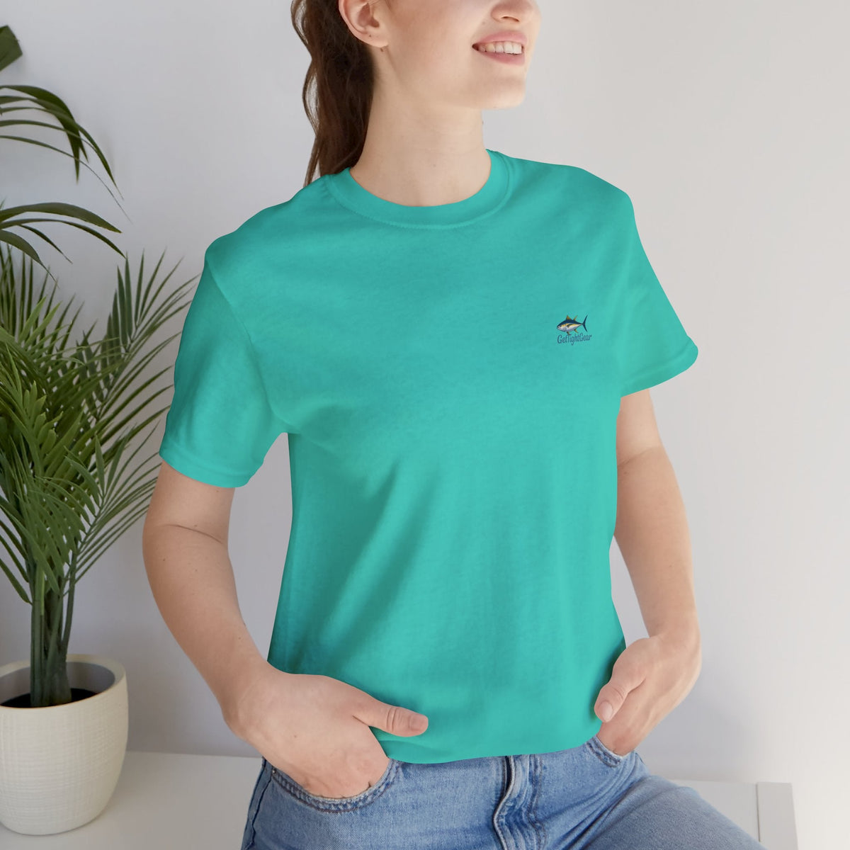 Miami Fishing Unisex Short Sleeve Tee - Perfect for Fishing Lovers - Get Tight Gear
