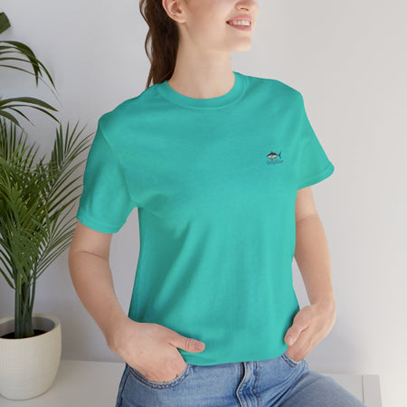 Miami Fishing Unisex Short Sleeve Tee - Perfect for Fishing Lovers - Get Tight Gear