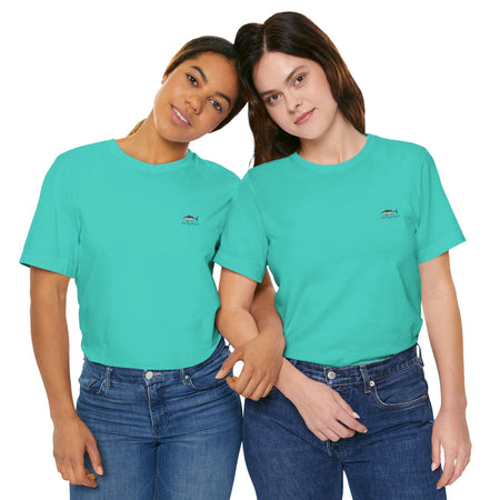 Miami Fishing Unisex Short Sleeve Tee - Perfect for Fishing Lovers - Get Tight Gear