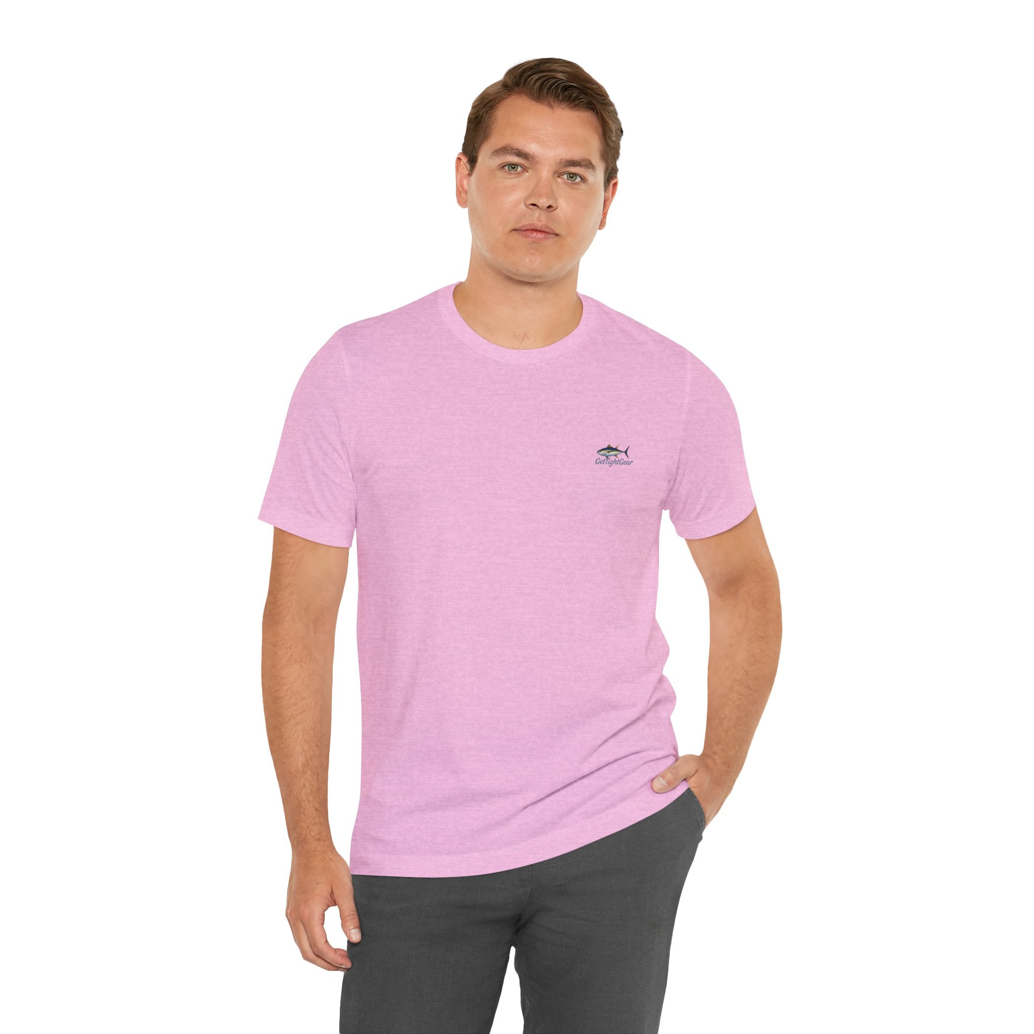 Miami Fishing Unisex Short Sleeve Tee - Perfect for Fishing Lovers - Get Tight Gear