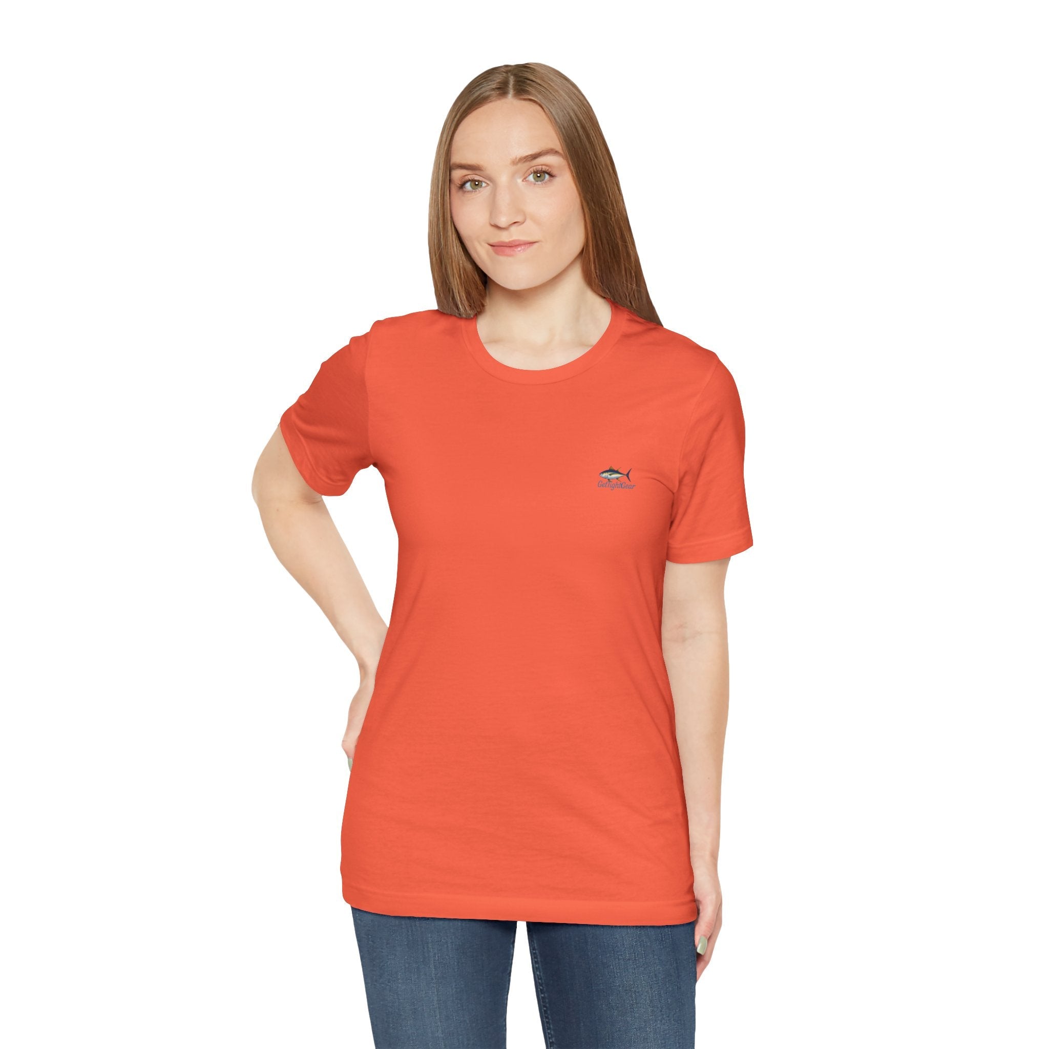 Miami Fishing Unisex Short Sleeve Tee - Perfect for Fishing Lovers - Get Tight Gear