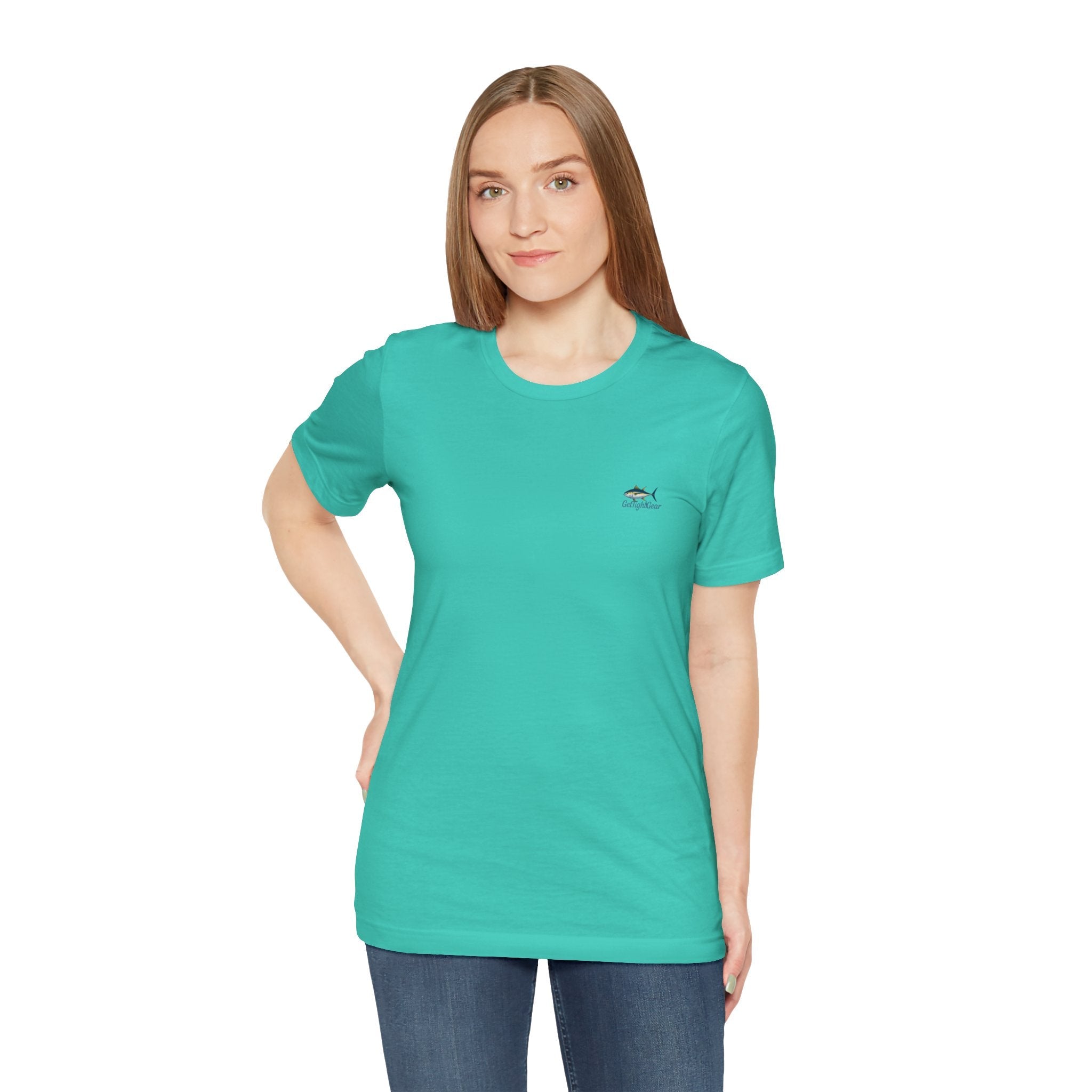 Miami Fishing Unisex Short Sleeve Tee - Perfect for Fishing Lovers - Get Tight Gear