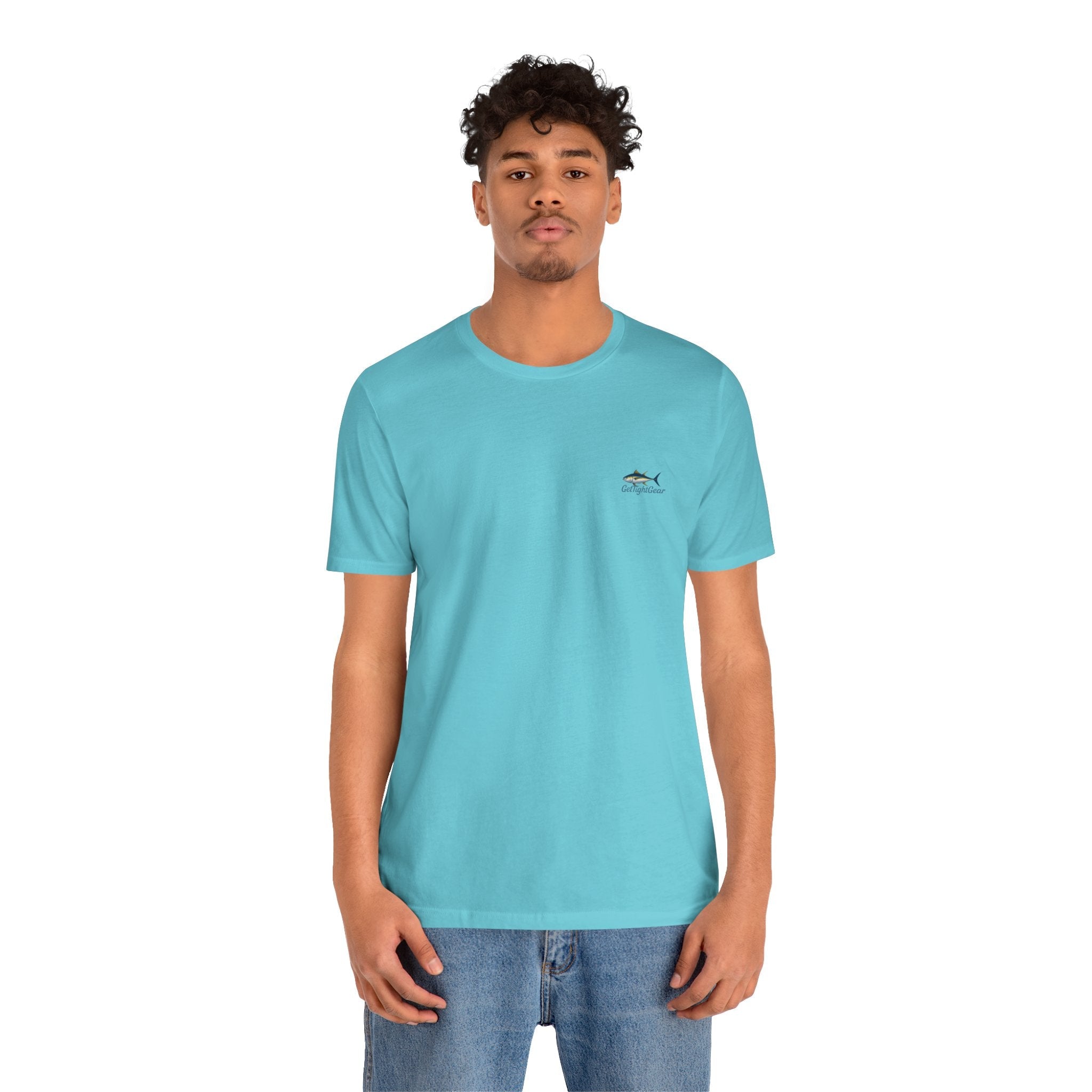 Miami Fishing Unisex Short Sleeve Tee - Perfect for Fishing Lovers - Get Tight Gear