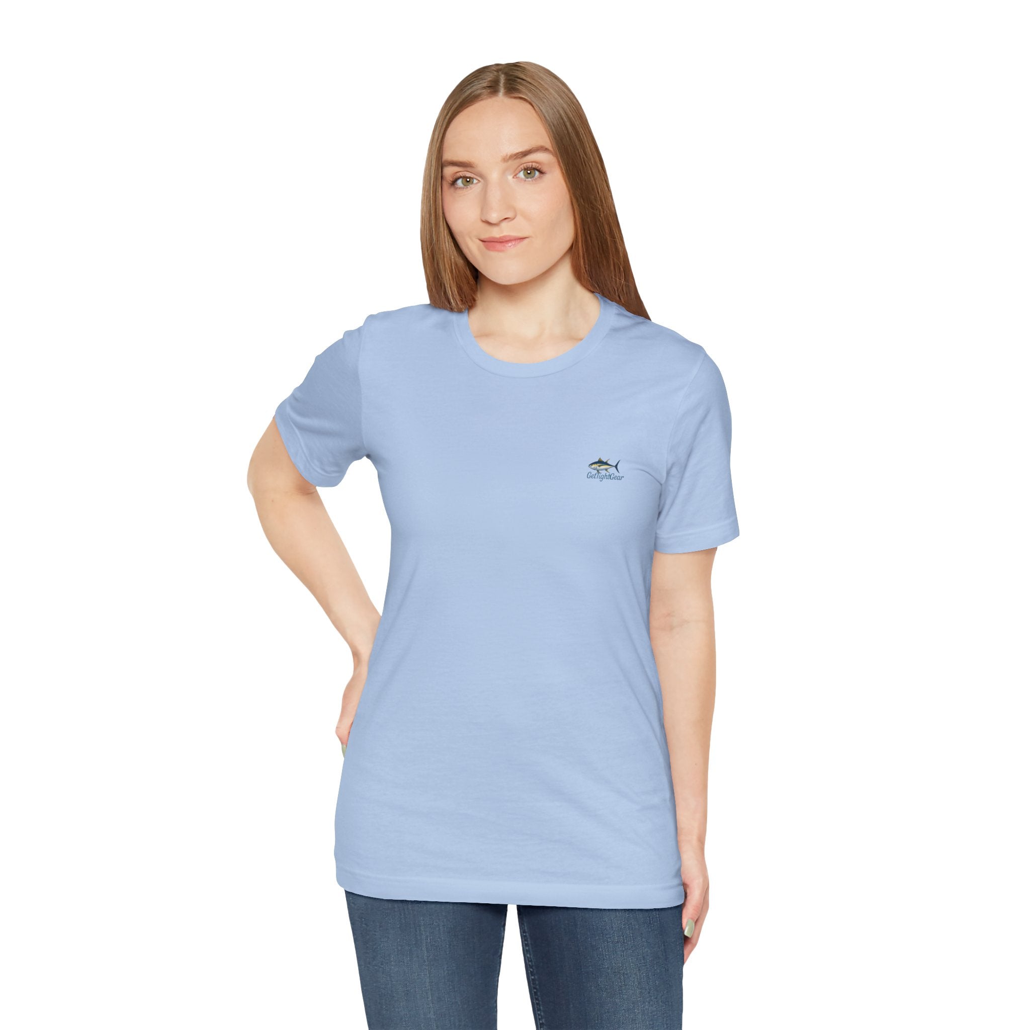 Miami Fishing Unisex Short Sleeve Tee - Perfect for Fishing Lovers - Get Tight Gear