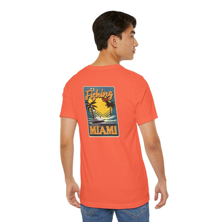 Miami Fishing Unisex Short Sleeve Tee - Perfect for Fishing Lovers - Get Tight Gear
