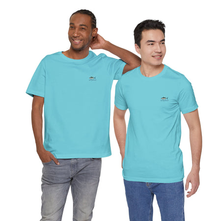 Miami Fishing Unisex Short Sleeve Tee - Perfect for Fishing Lovers - Get Tight Gear