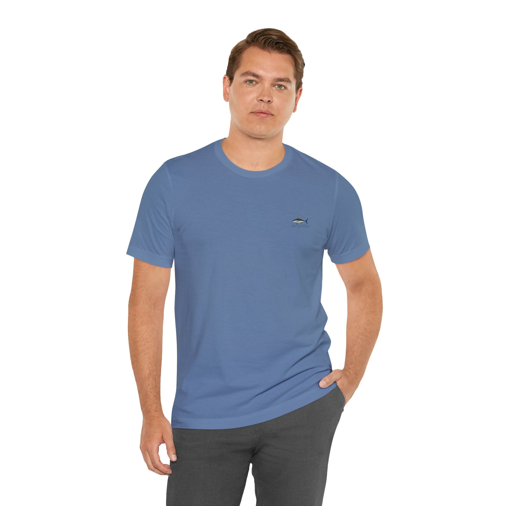 Miami Fishing Unisex Short Sleeve Tee - Perfect for Fishing Lovers - Get Tight Gear