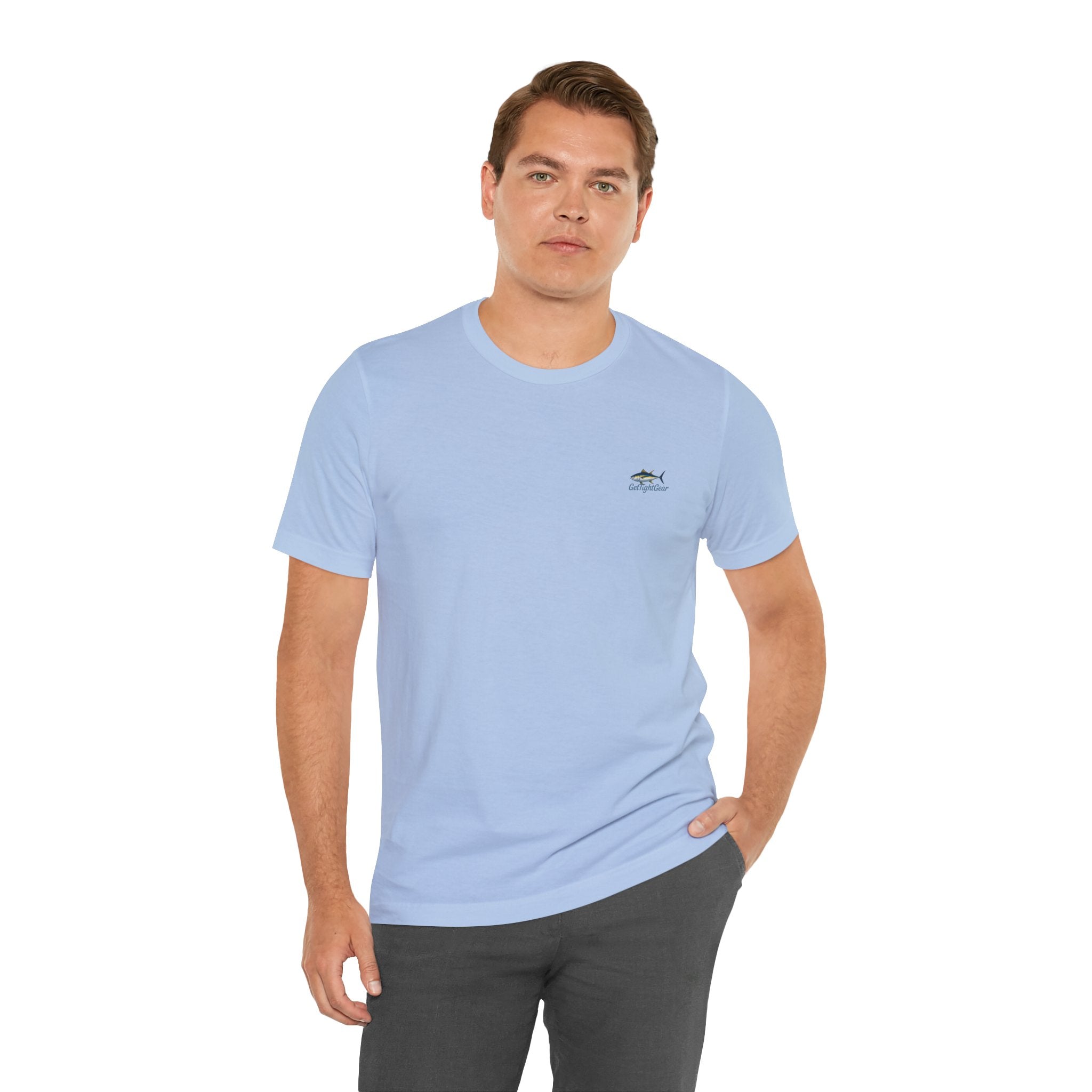 Miami Fishing Unisex Short Sleeve Tee - Perfect for Fishing Lovers - Get Tight Gear