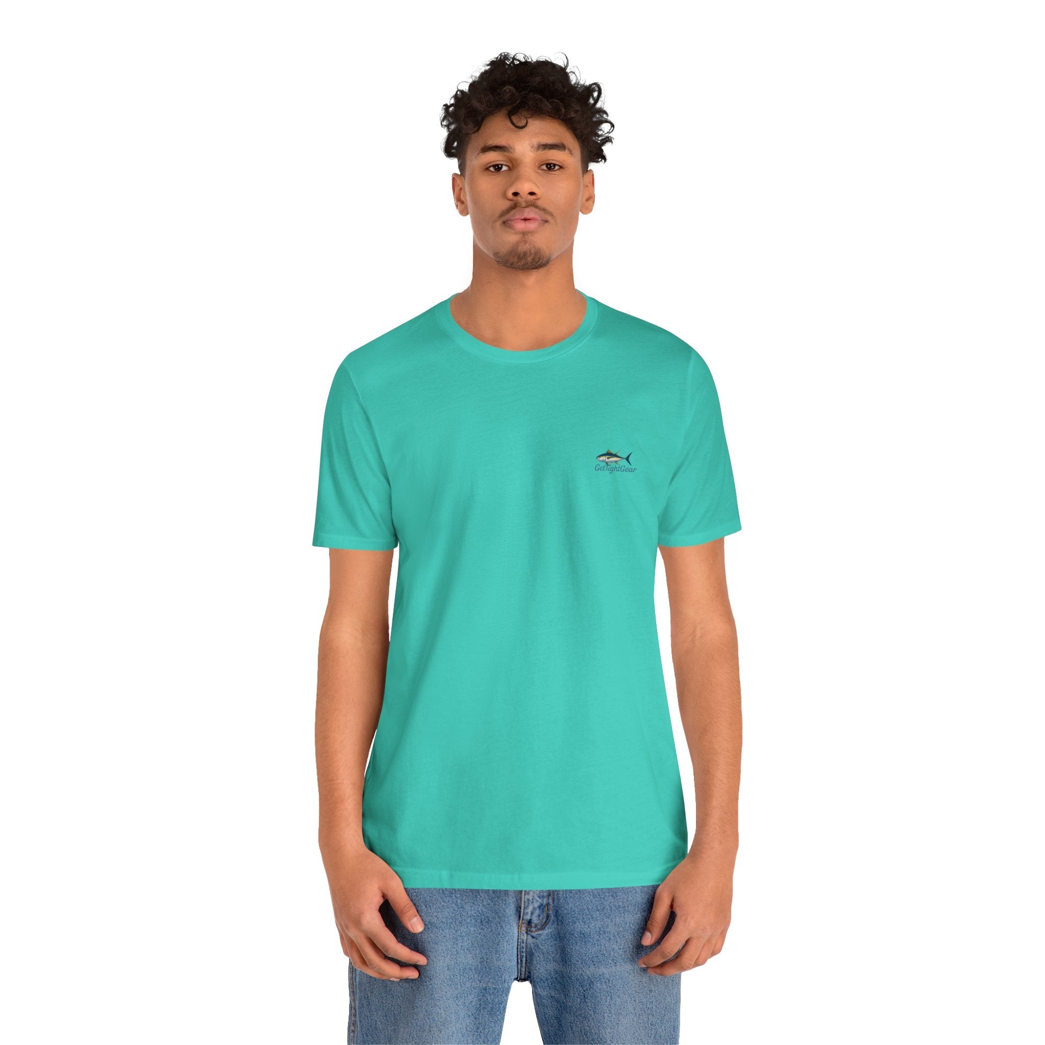 Miami Fishing Unisex Short Sleeve Tee - Perfect for Fishing Lovers - Get Tight Gear