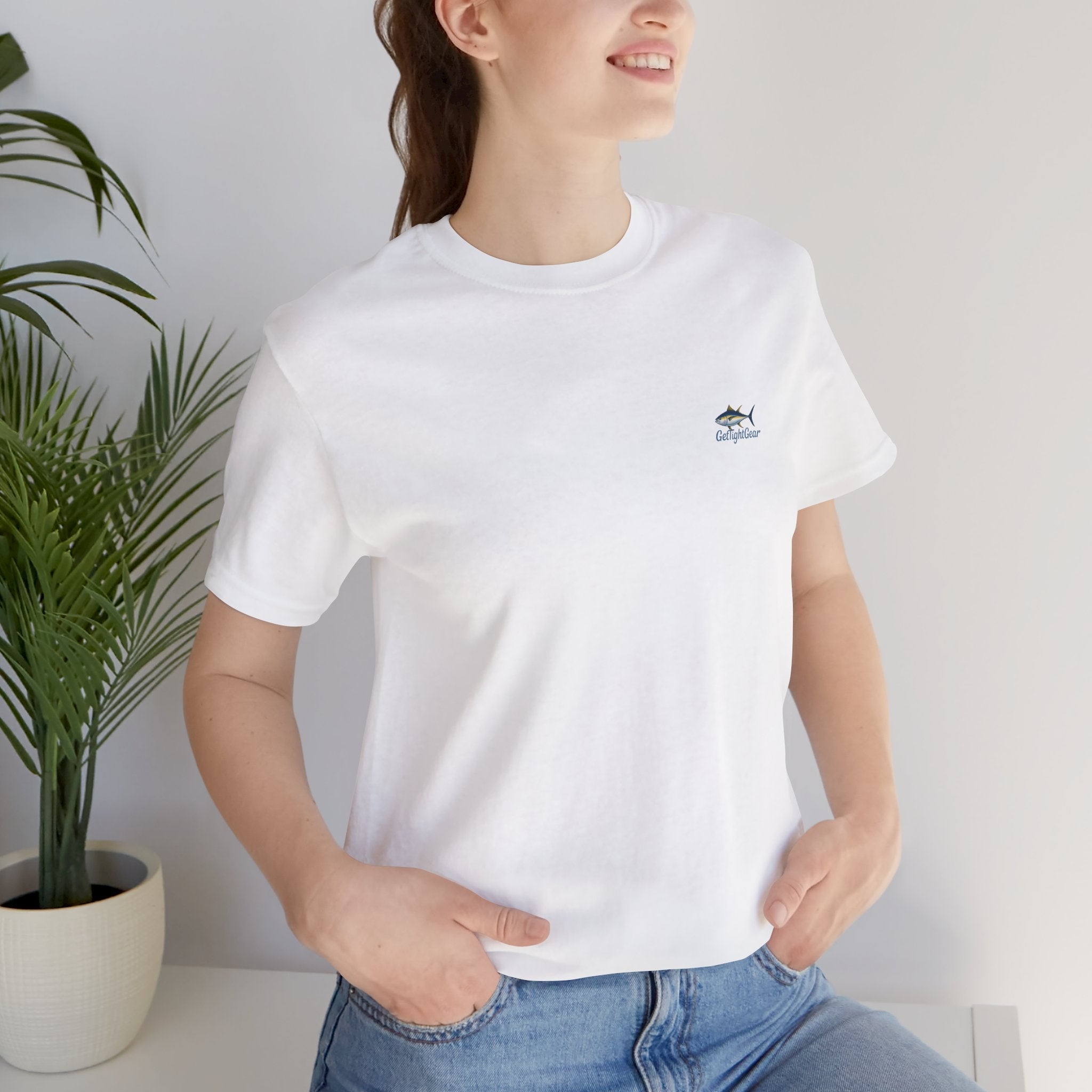 Miami Fishing Unisex Short Sleeve Tee - Perfect for Fishing Lovers - Get Tight Gear