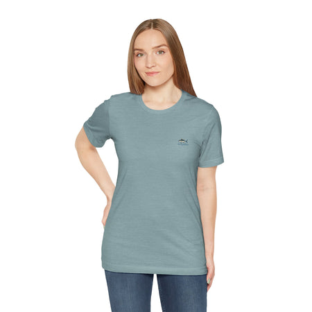Miami Fishing Unisex Short Sleeve Tee - Perfect for Fishing Lovers - Get Tight Gear