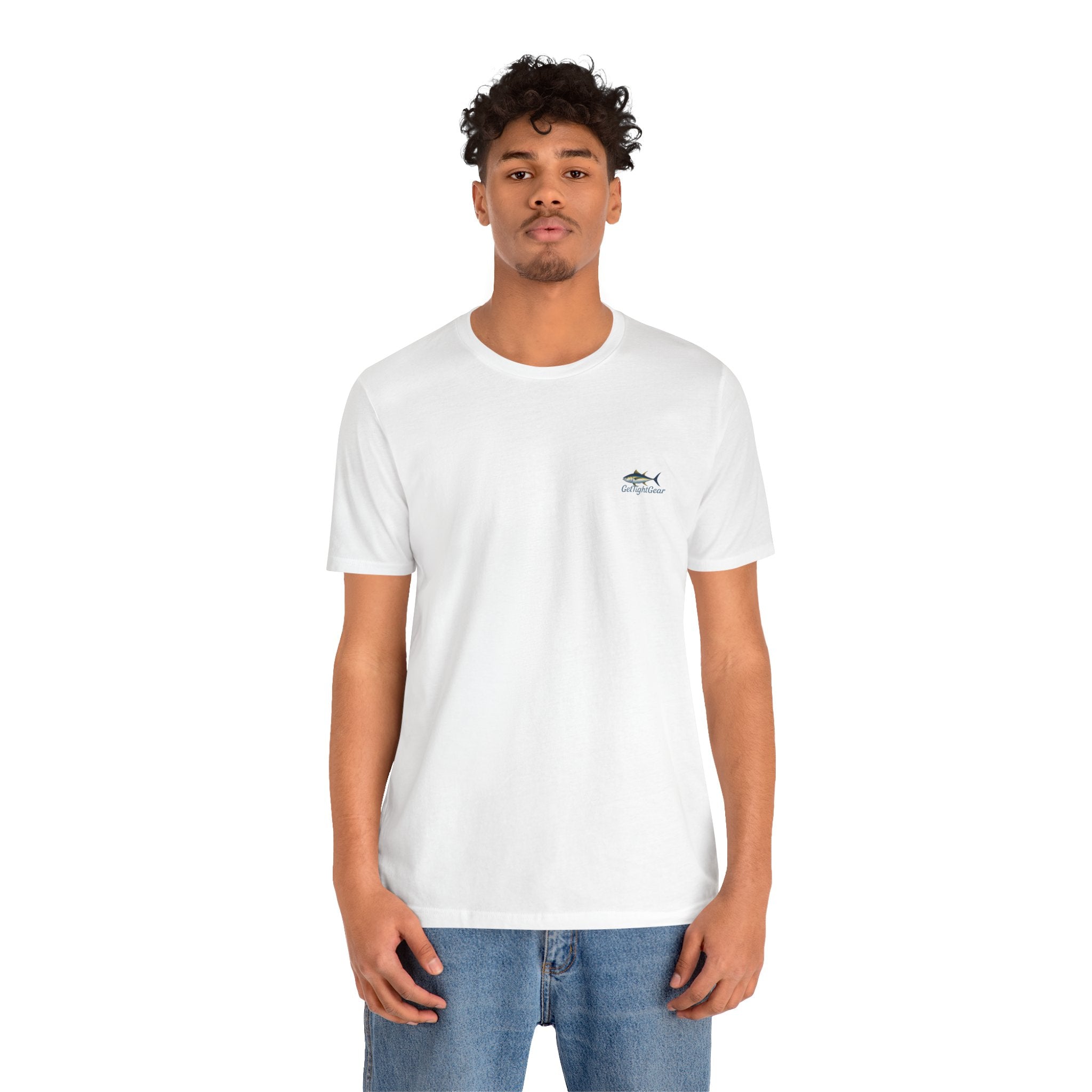 Miami Fishing Unisex Short Sleeve Tee - Perfect for Fishing Lovers - Get Tight Gear
