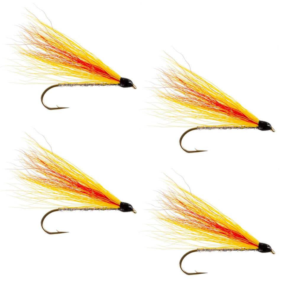 Mickey Finn Classic Streamer Flies - Set of 4 - Hook Size 4 - Get Tight Gear