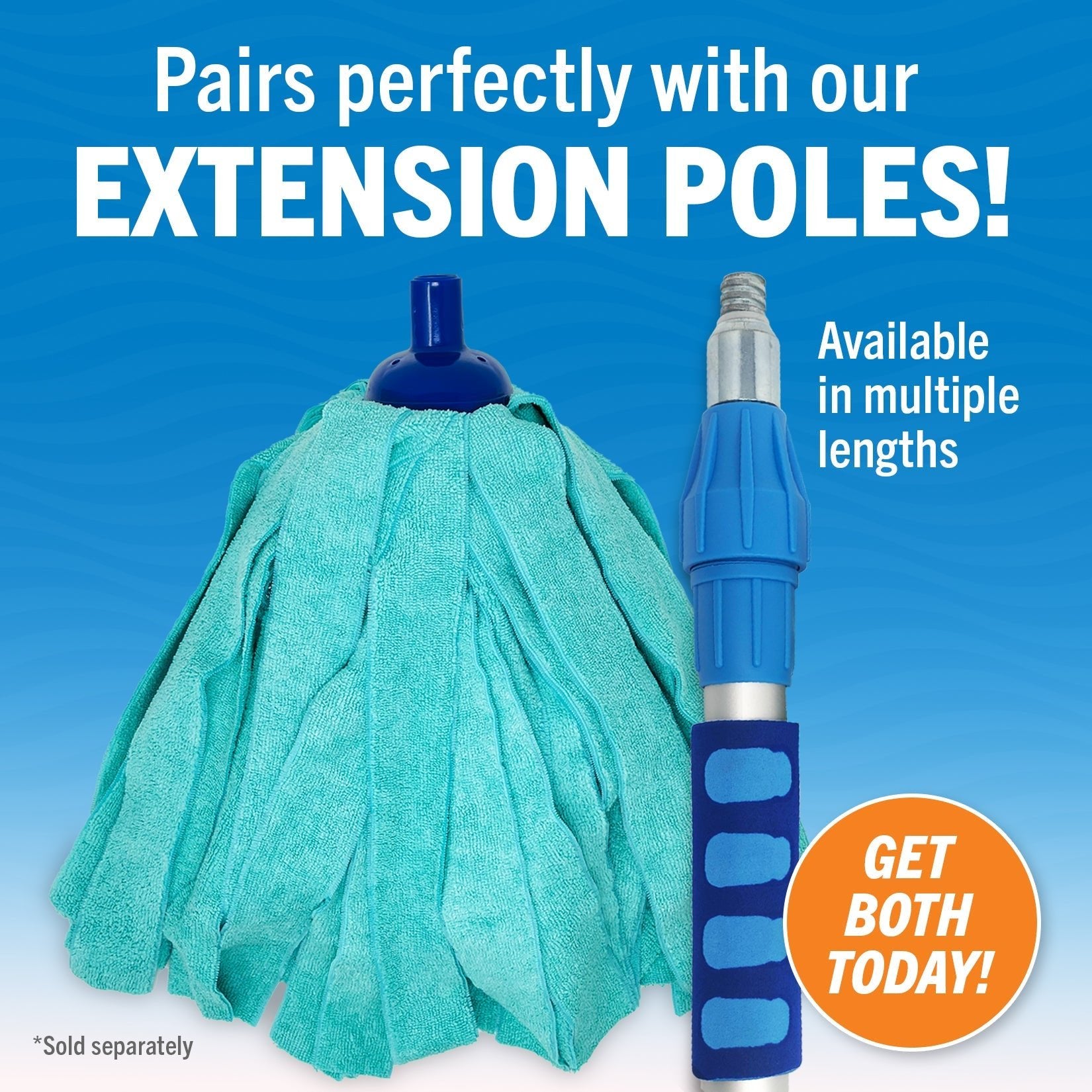 Microfiber Mop Head - Get Tight Gear