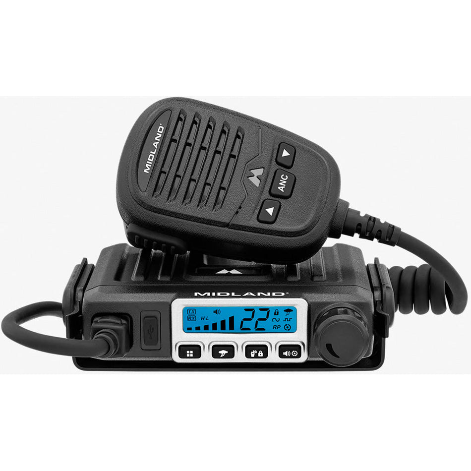 Midland 15 Watt Micro Mobile GMRS Radio Bundle - Get Tight Gear
