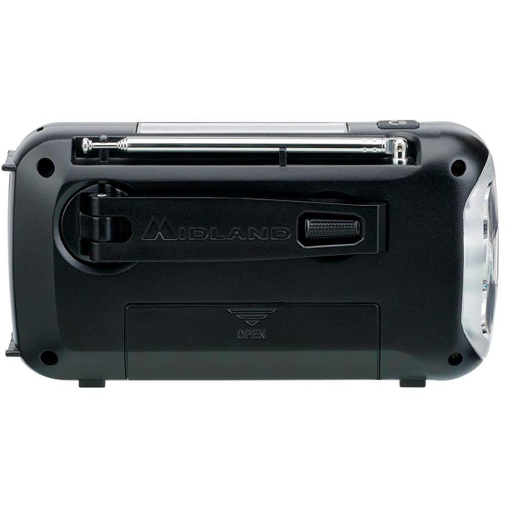 Midland Dynamo Crank Radio AM/FM/Weather Alert 2600mAH battery - Get Tight Gear