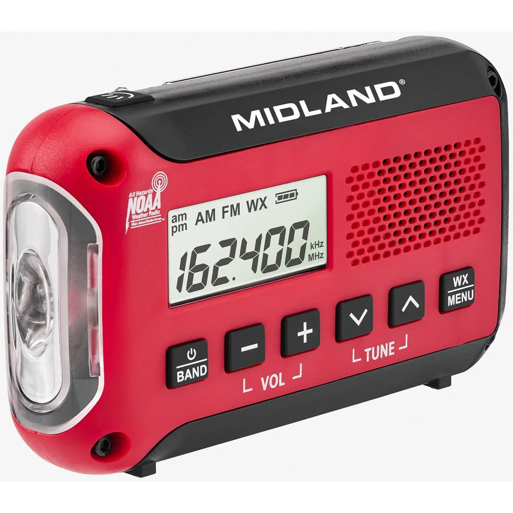 Midland Emergency Radio w/ AM/FM/Weather Alert. - Get Tight Gear
