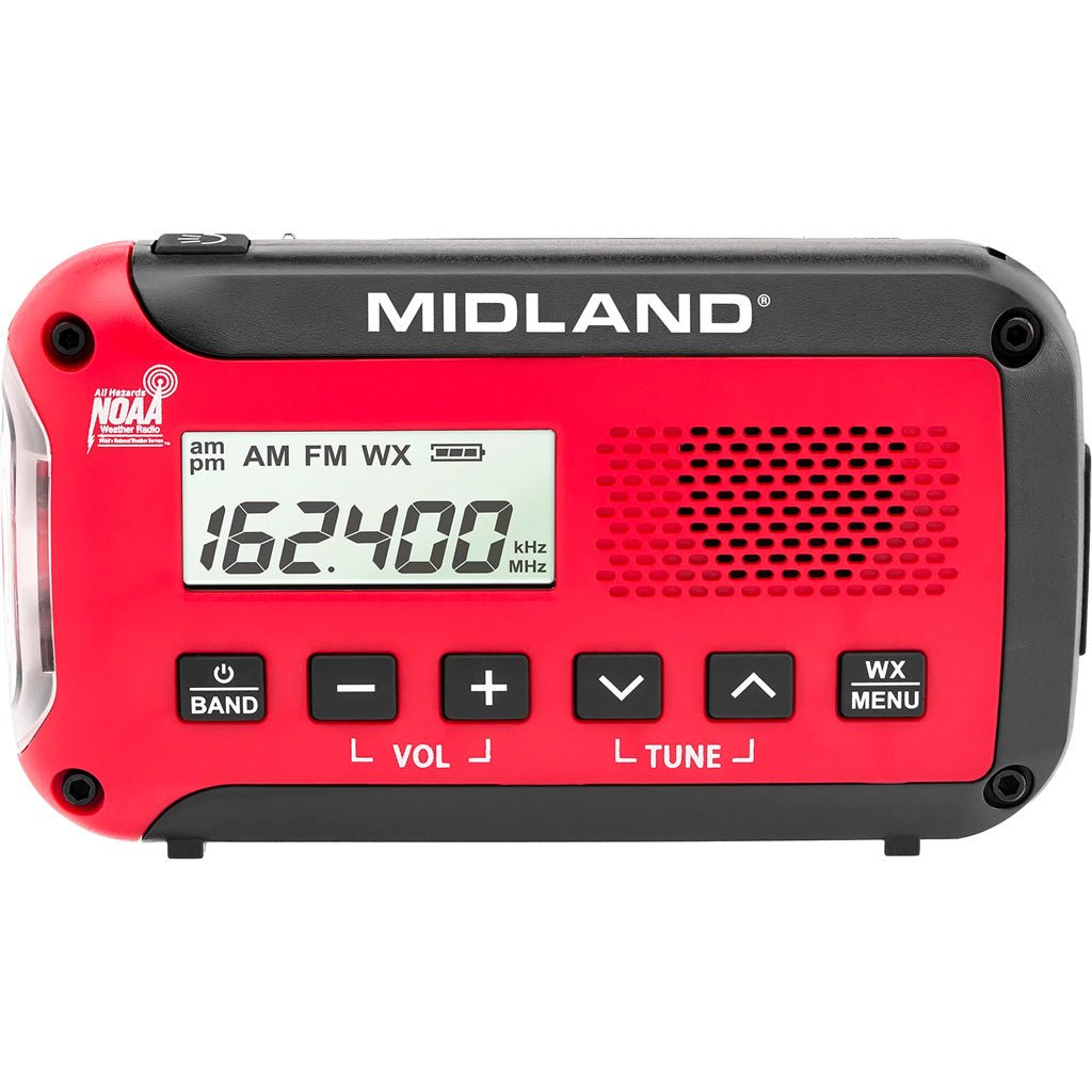 Midland Emergency Radio w/ AM/FM/Weather Alert. - Get Tight Gear