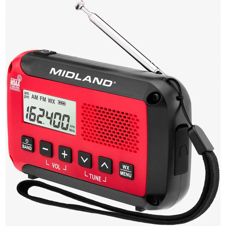 Midland Emergency Radio w/ AM/FM/Weather Alert. - Get Tight Gear