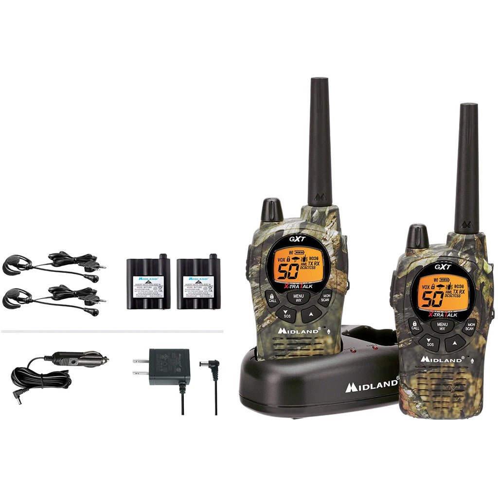 Midland GXT1050VP4 Two - Way GRMS Radio Mossy Oak 2 pk. - Get Tight Gear