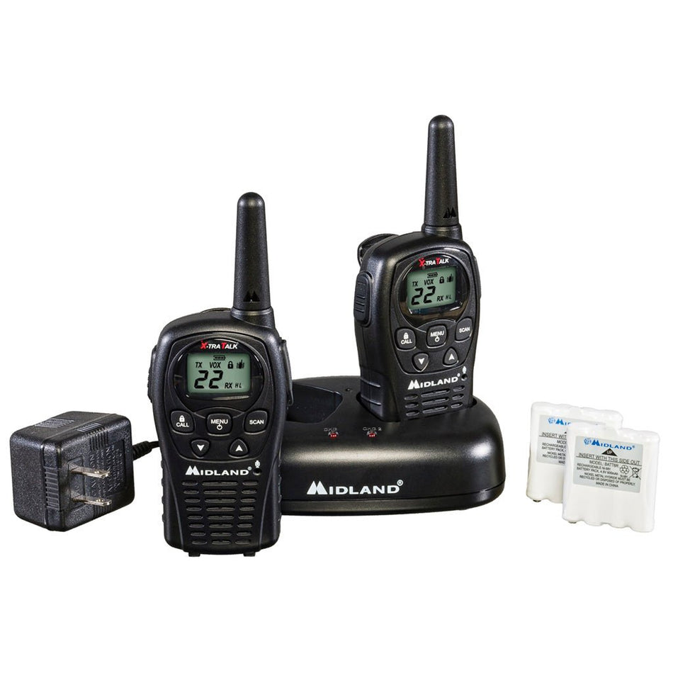 Midland LXT500VP3 2 Way Radio w/Batteries & Charger - Get Tight Gear