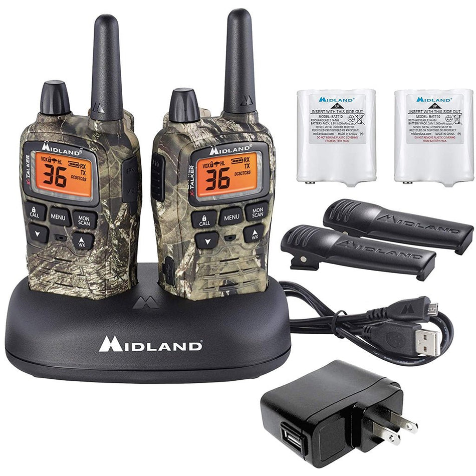 Midland Radio T75VP3 Two - Way Radio Mossy Oak 2 pk. - Get Tight Gear