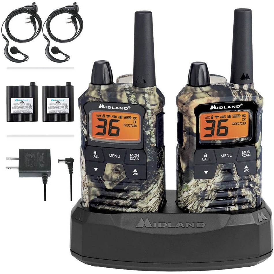 Midland X - Talker T294VP4 Two - Way Radio Mossy Oak 2 pk. - Get Tight Gear