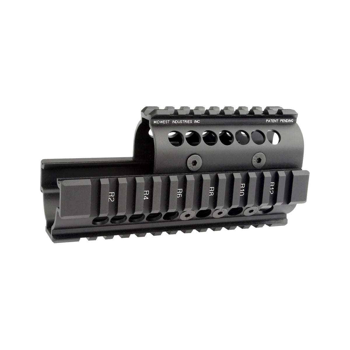 MIDWEST AK47/74 QUAD RAIL BLK - Get Tight Gear