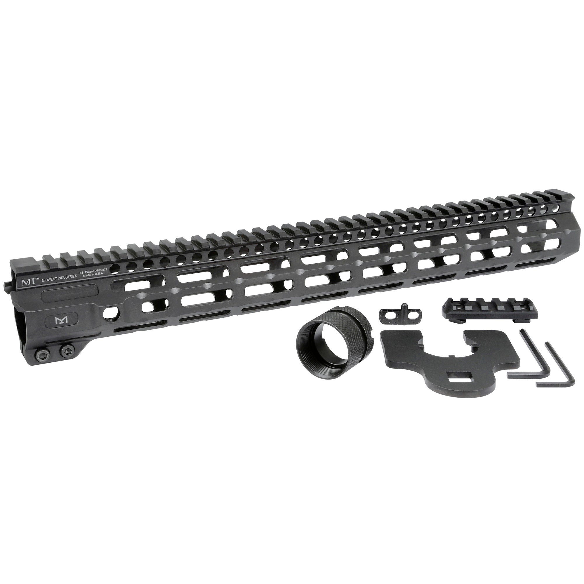 MIDWEST COMBAT RAIL 15 HNDGRD MLOK - Get Tight Gear