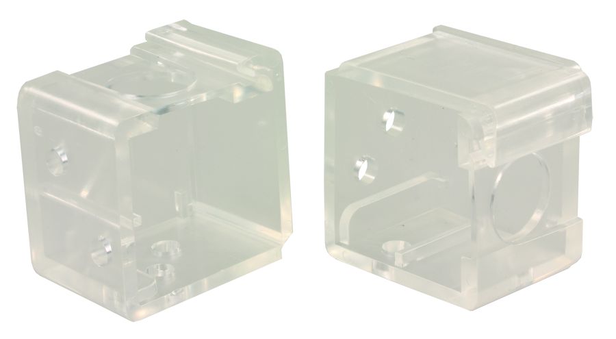 MINI BLIND BRACKETS CLEAR - Get Tight Gear