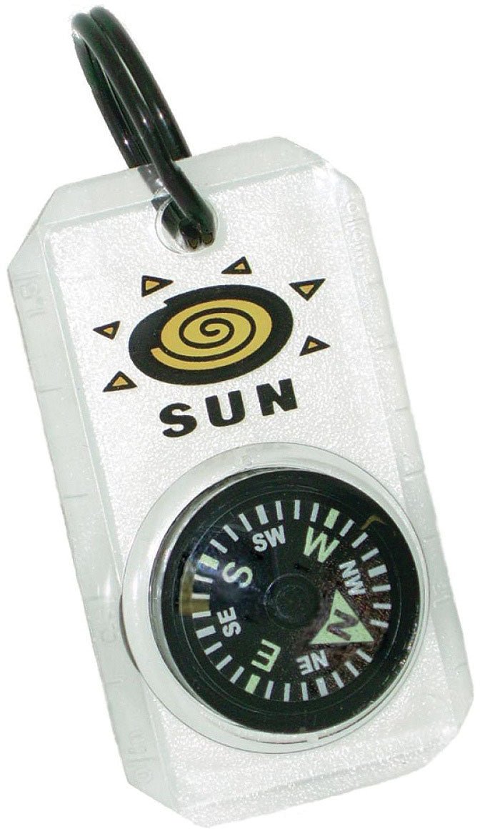 Mini Comp I Clear Mini Compass - Get Tight Gear