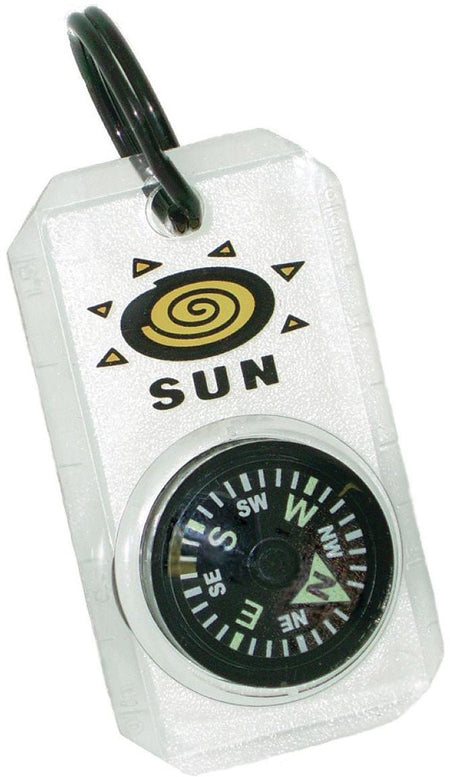 Mini Comp I Clear Mini Compass - Get Tight Gear