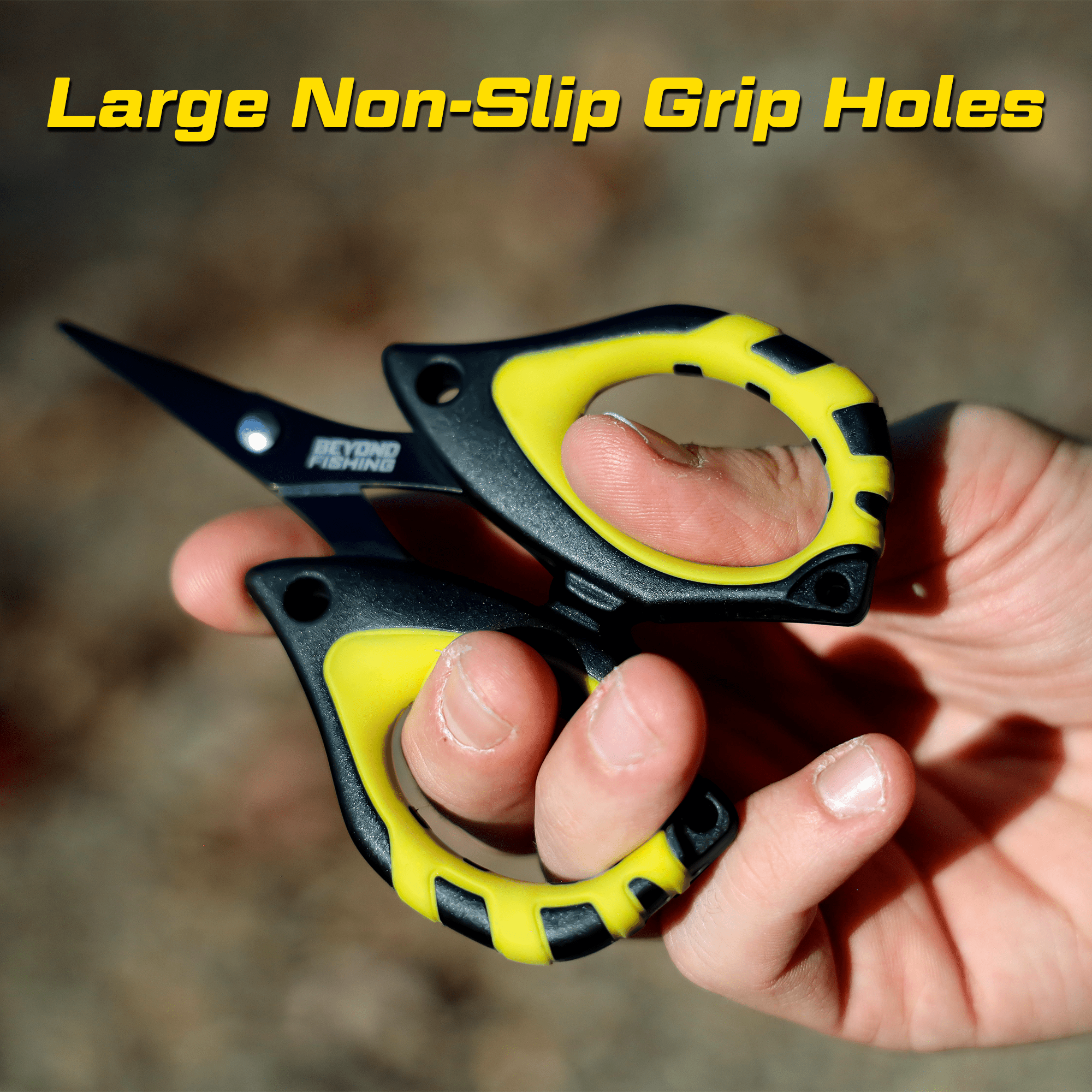 Mini Scissors for Cutting Braided Fishing Line - Get Tight Gear
